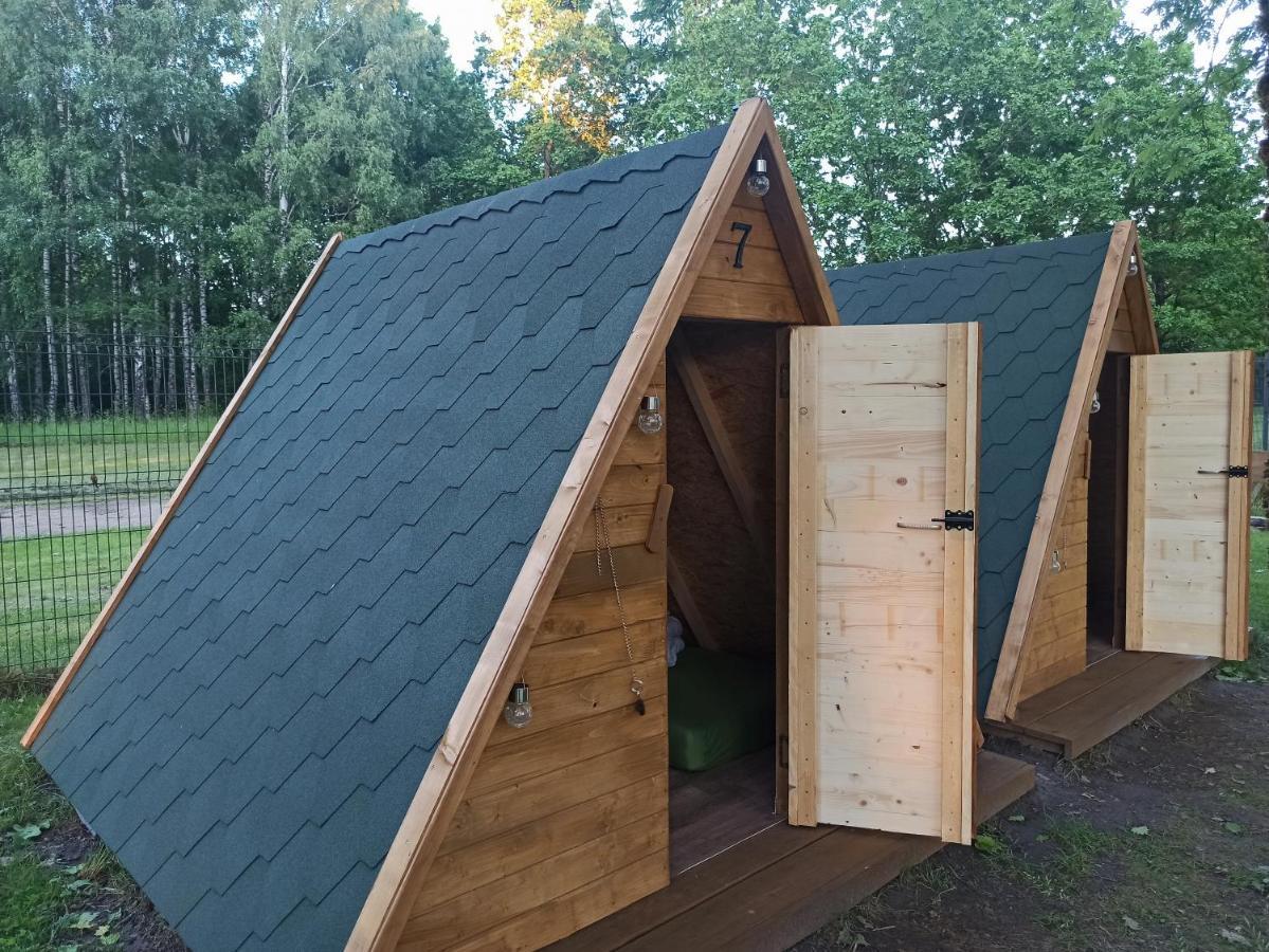 Birzai Camping Exterior foto