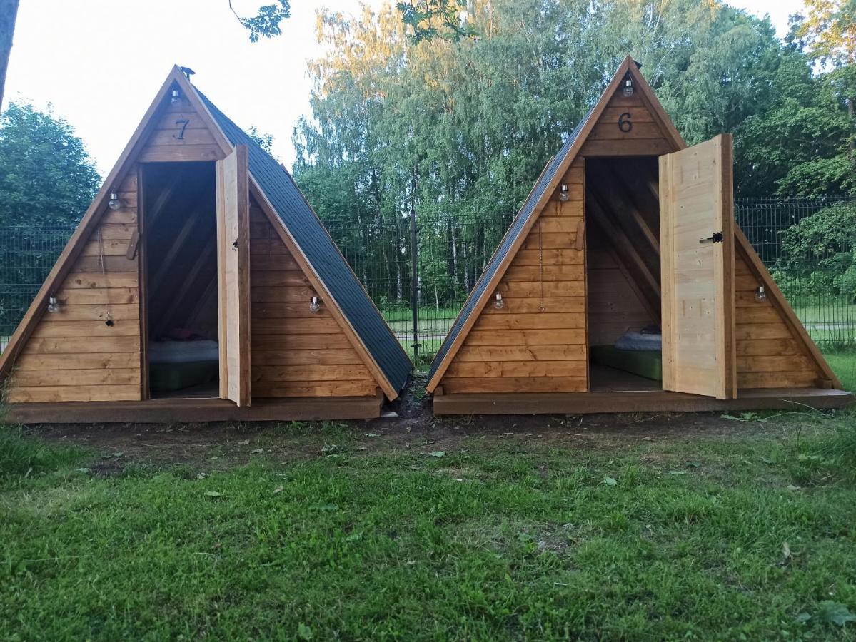 Birzai Camping Exterior foto