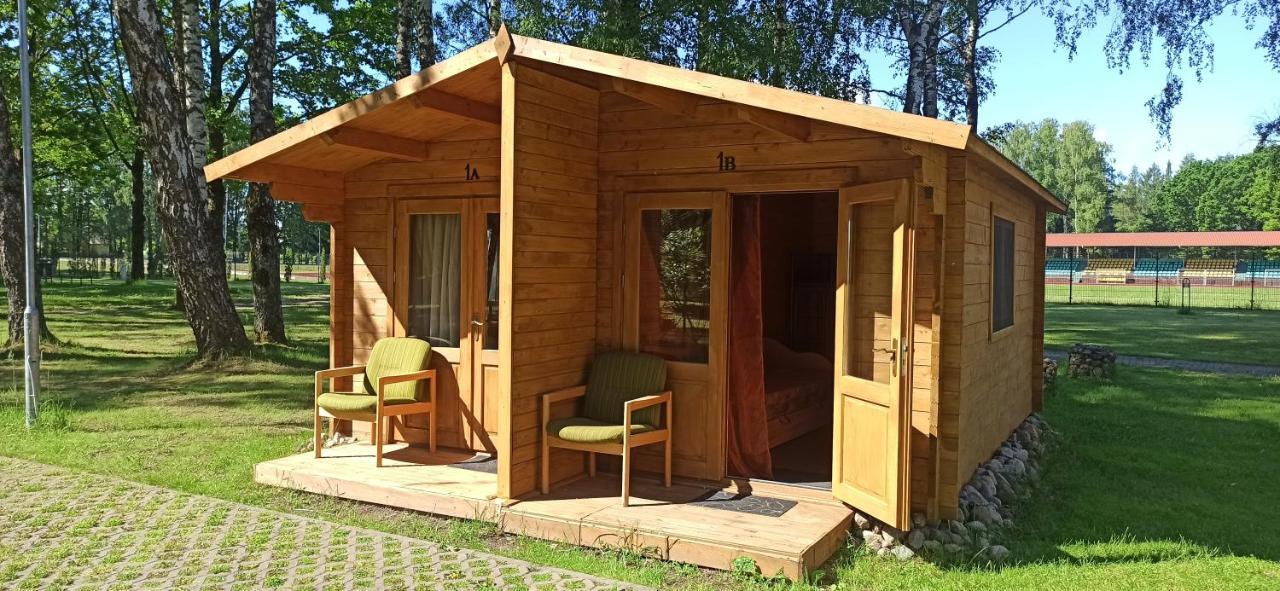 Birzai Camping Exterior foto